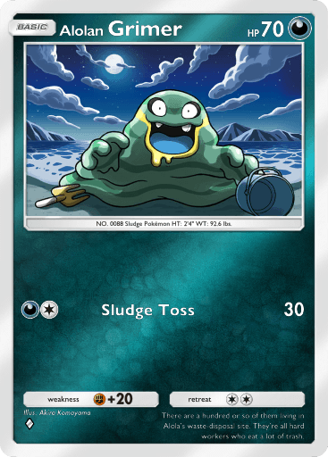 Pokemon TCG Pocket - A4b 234 Alolan Grimer