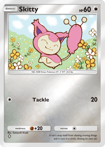 Pokemon TCG Pocket - A4b 291 Skitty