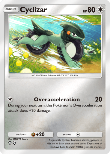 Pokemon TCG Pocket - A4b 307 Cyclizar