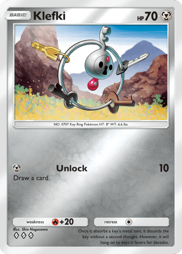 Pokemon TCG Pocket - A4b 258 Klefki