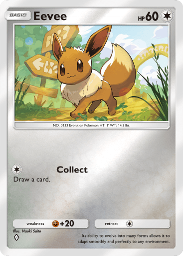 Pokemon TCG Pocket - A4b 286 Eevee