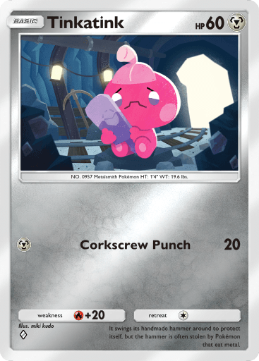 Pokemon TCG Pocket - A4b 263 Tinkatink