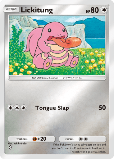 Pokemon TCG Pocket - A4b 283 Lickitung