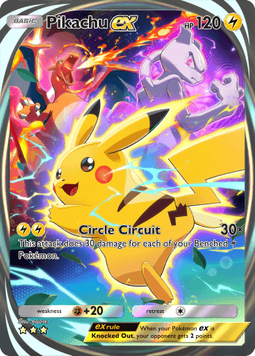 Pokemon TCG Pocket - A4b 376 Pikachu ex