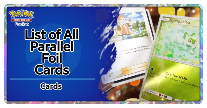 List of All Parallel Foil Cards