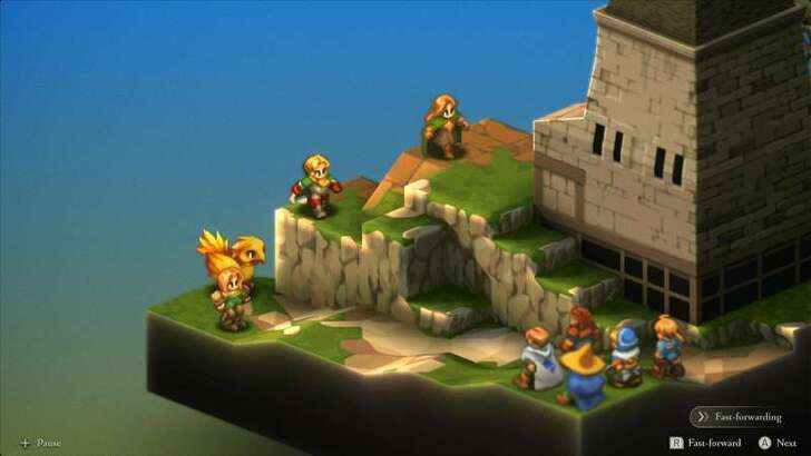 Final Fantasy Tactics - Fovoham Windflats Field View