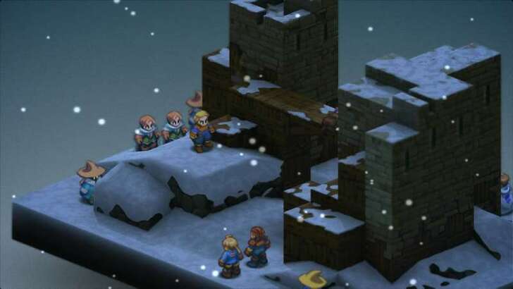 Final Fantasy Tactics - Ziekden Fortress Field View