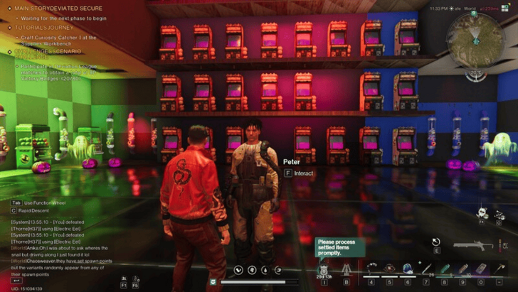 Once Human - Peter Lv 24 Gym Location