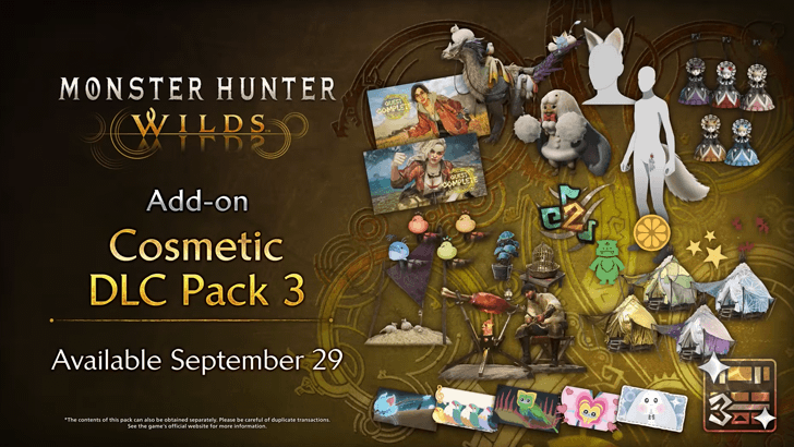 Cosmetic DLC Pack 3 Content