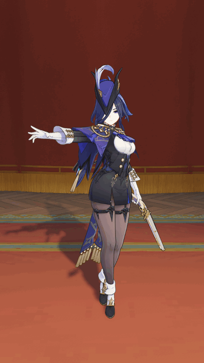 Genshin Impact - Clorinde - Intimidating Stance