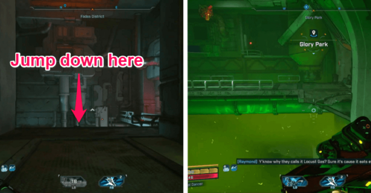 Borderlands 4 First Acid Room