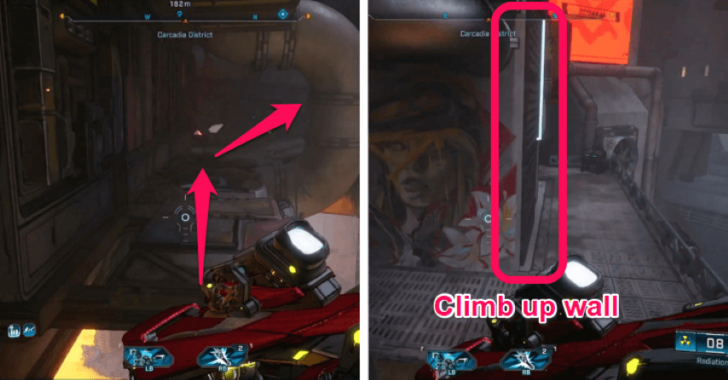 Borderlands 4 Climb Up Wall