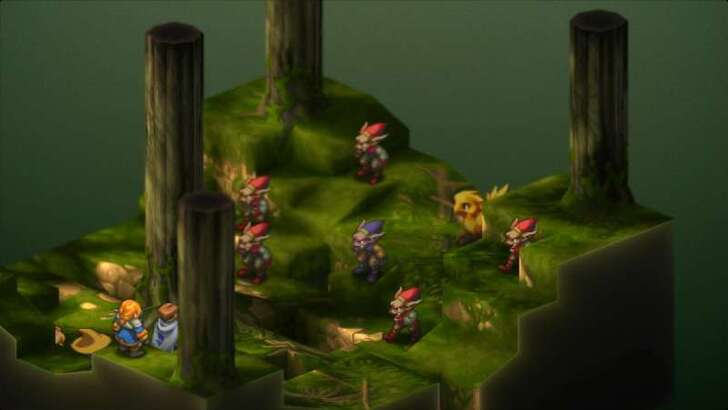 Final Fantasy Tactics - Araguay Woods Field View