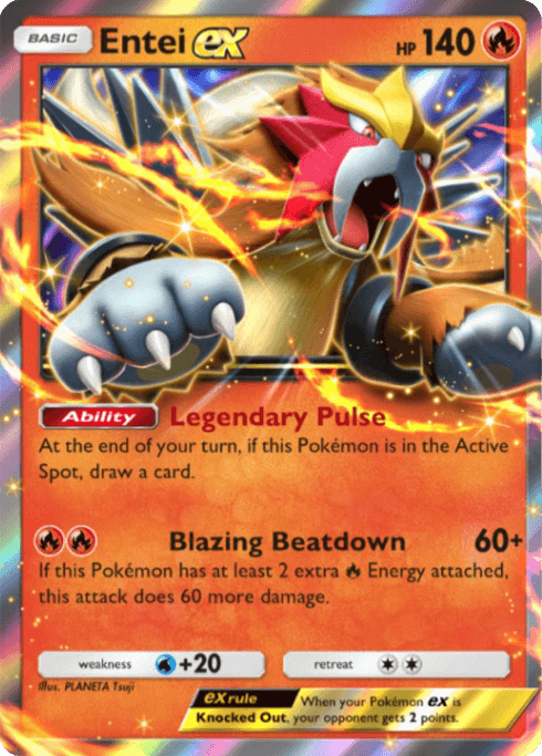 Pokemon TCG Pocket - P-A 110 Entei ex