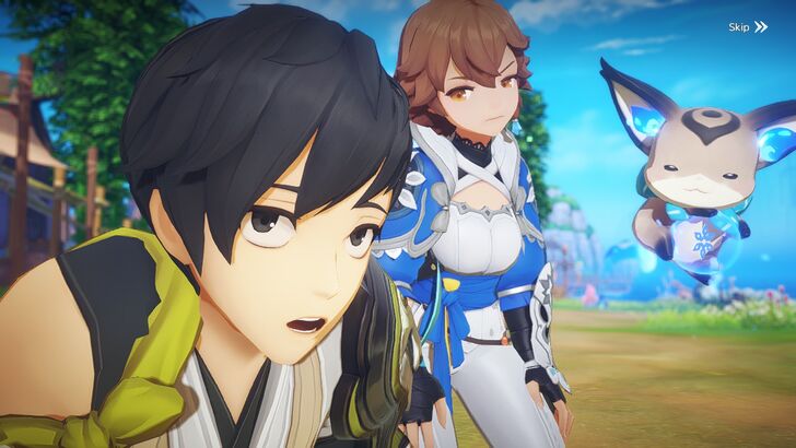 Blade and Soul Heroes Yusol Getting Annoyed at Another Character