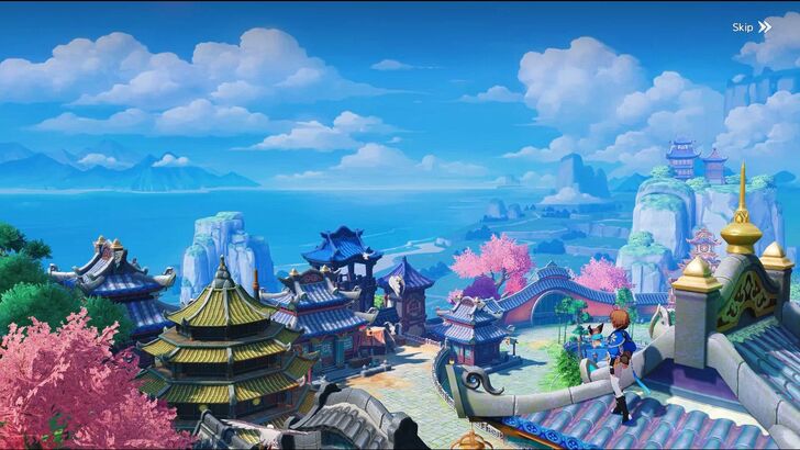Blade and Soul Heroes Yusol Entering a New City