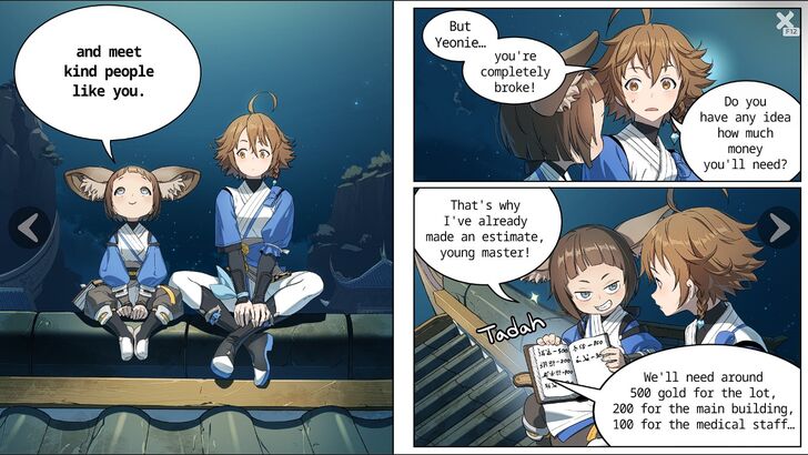 Blade and Soul Heroes Mahnwa Style Scenes