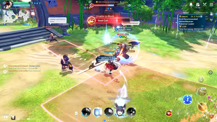 Blade and Soul Heroes Real-Time Combat