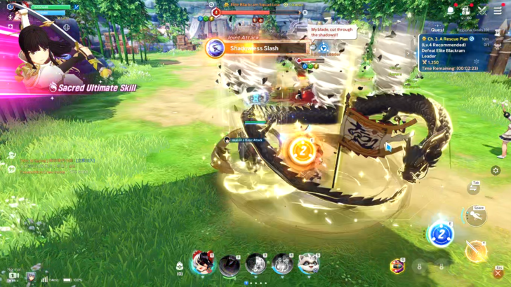 Blade and Soul Heroes Unleashing Sacred Skills