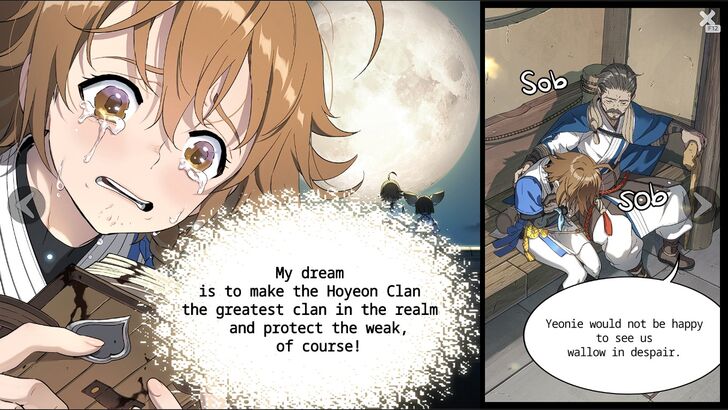 Blade and Soul Heroes Yusol Sobbing