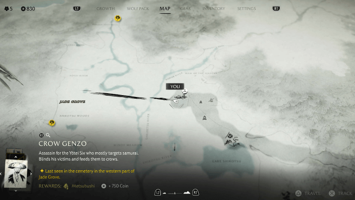 Taro the Scavenger Map Image