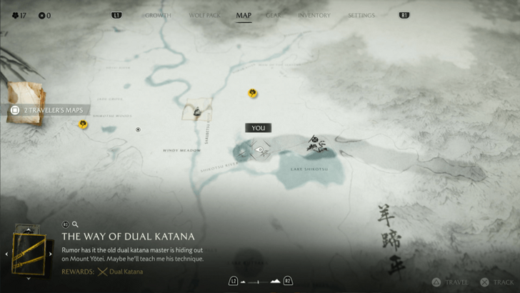 A Memory of Spring Map Image