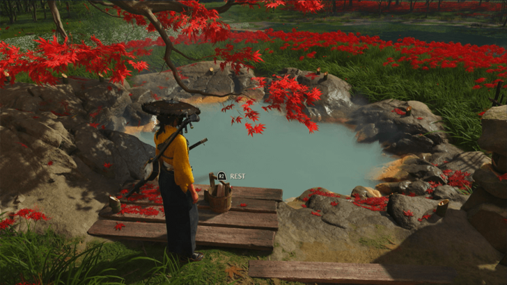 Yotei’s Shadow Hot Spring