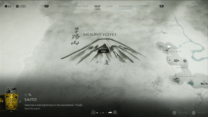 Mount Yotei Pillar Map Image