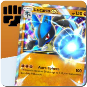 Lucario ex and Donphan ex Deck Icon