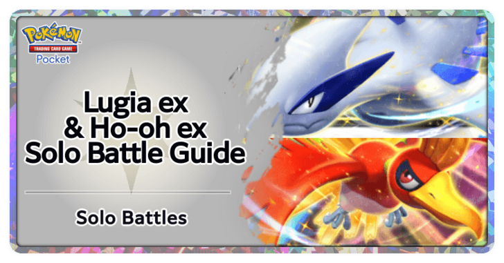 Pokemon TGC Pocket - Lugia ex & Ho-oh ex Deck (Deluxe Pack ex) Deck Build and How to Play