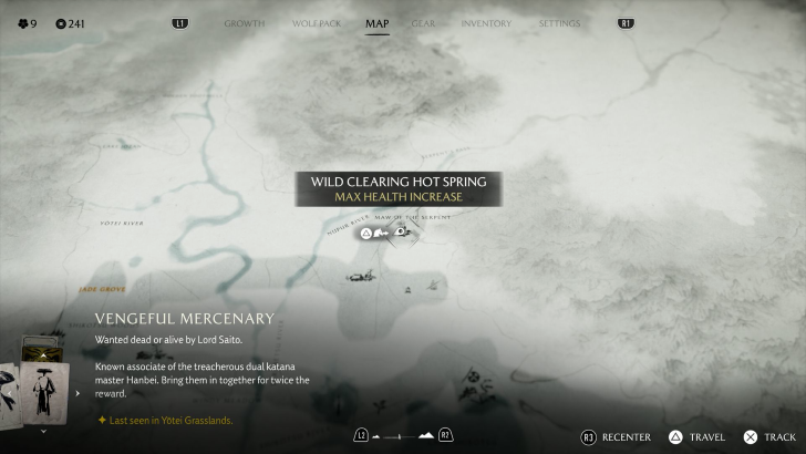 Wild Clearing Hot Spring Map Image