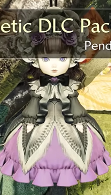 Violet Lala Dress Doll Icon