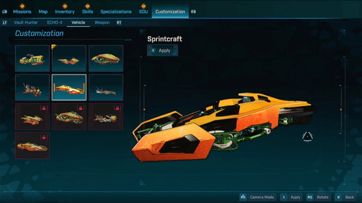 Sprintcraft Vehicle