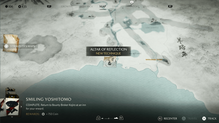 Oceanside Altar Map Image