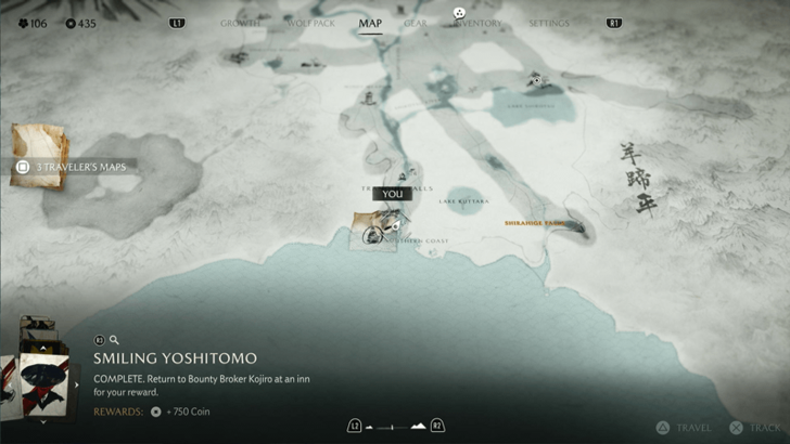 Southern Coast Map Image