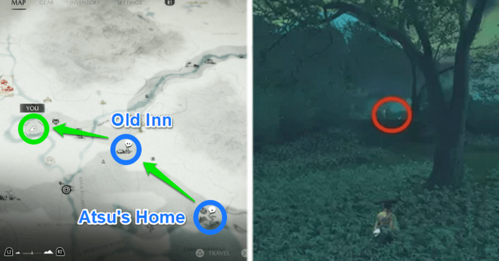 Reach Jade Grove Northwest of the Riverfront Hideout