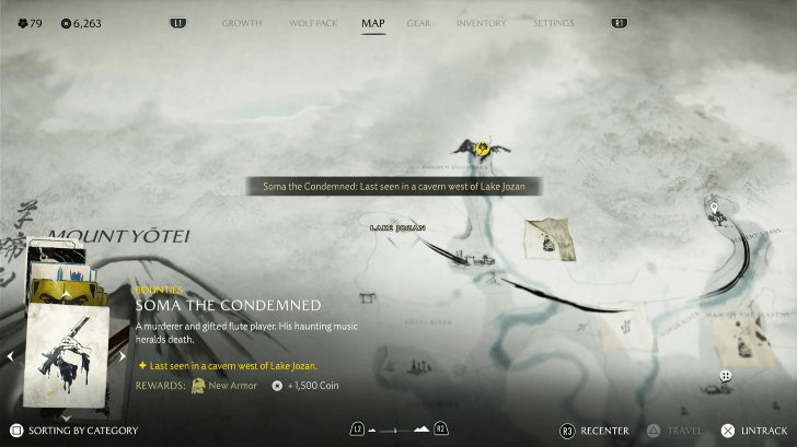 Ghost of Yotei - Soma the Condemned Location