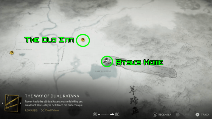 The Old Inn Location