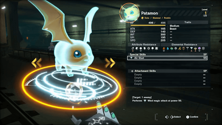 Choose Starting Digimon