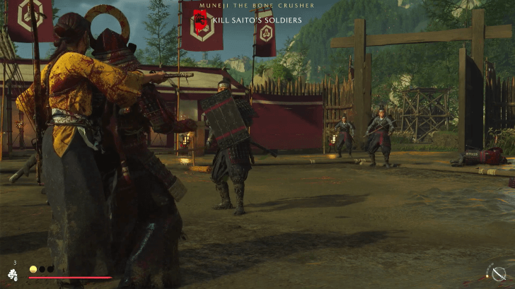 Muneji the Bone Crusher Saito Soldiers