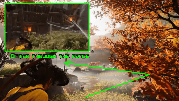 Enter Through the Fence