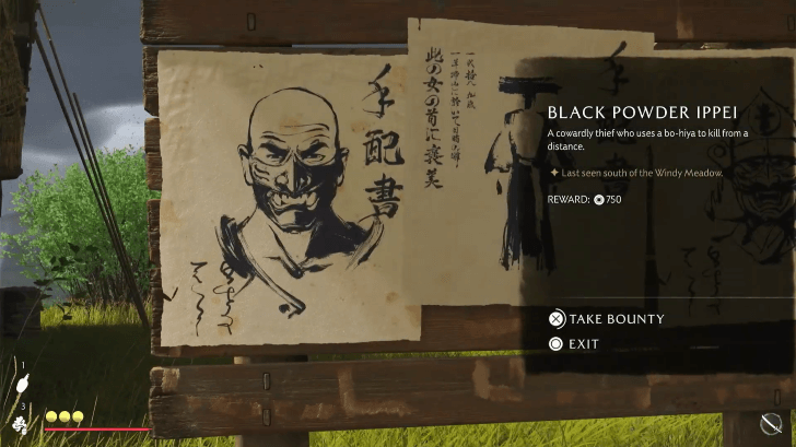 Black Powder Ippei Bounty