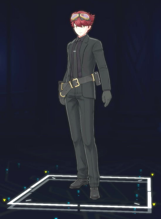 Public Safety Suit Male Costume