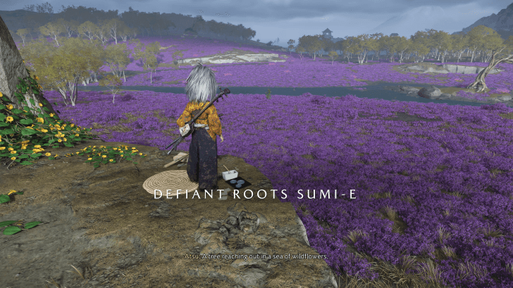 Defiant Roots Sumi-e