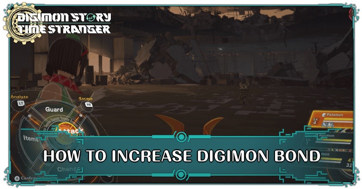 Digimon Story Time Stranger How to Increase Digimon Bond