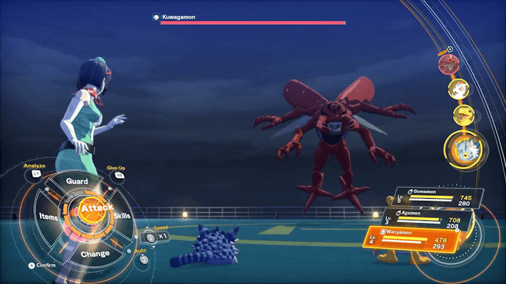 Signs of an Anomaly Walkthrough Kuwagamon Battle.png