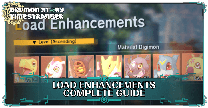 Digimon Story Time Stranger - Load Enhancements Top Banner