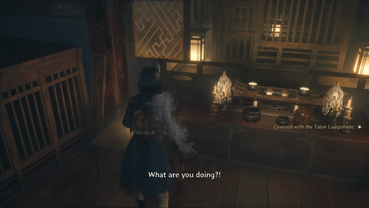 Silent Hill f - How to use Talon Lampshade