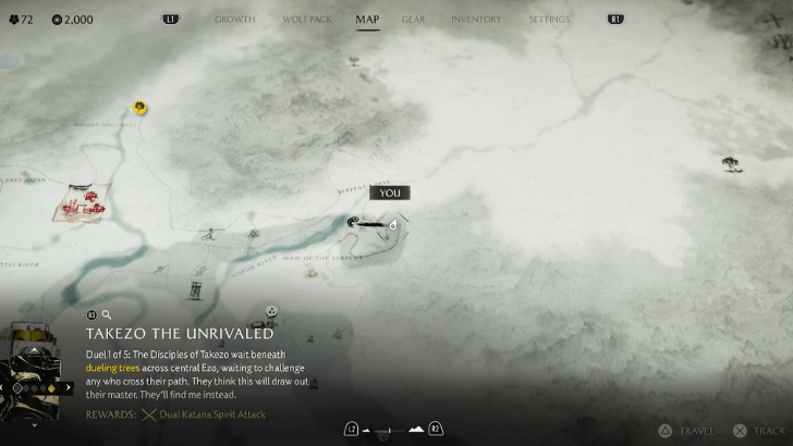 Blooming Ridge Shrine Map Image