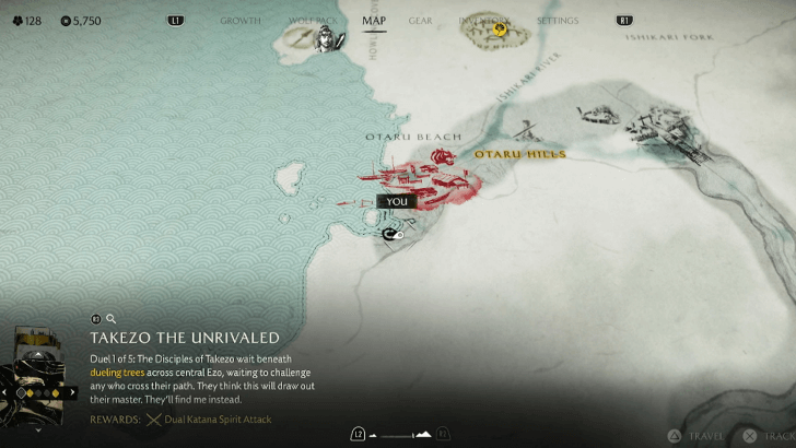 Sun’s Peak Shrine Map Image